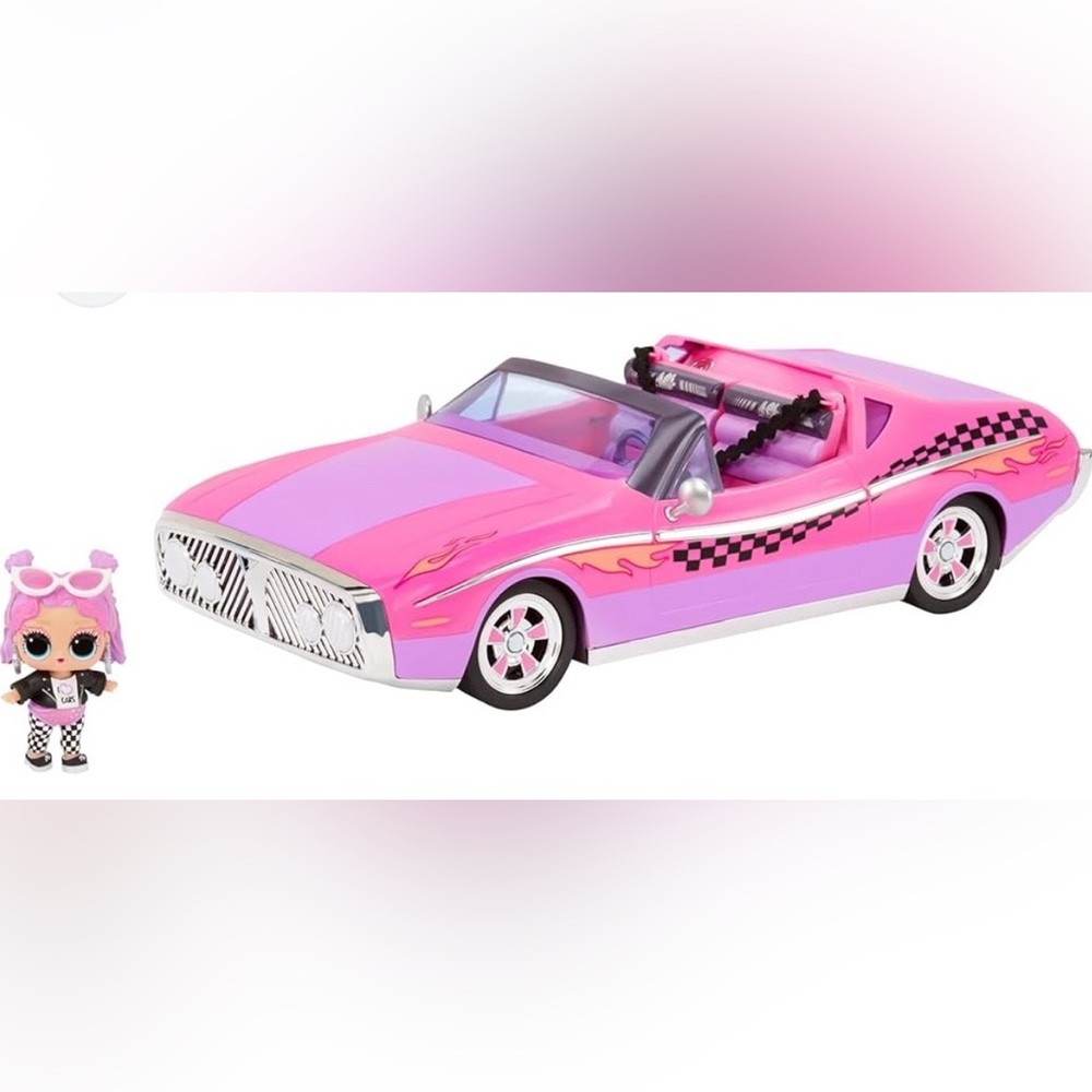 L.O.L. Surprise! Pink Convertible Car with Doll‎